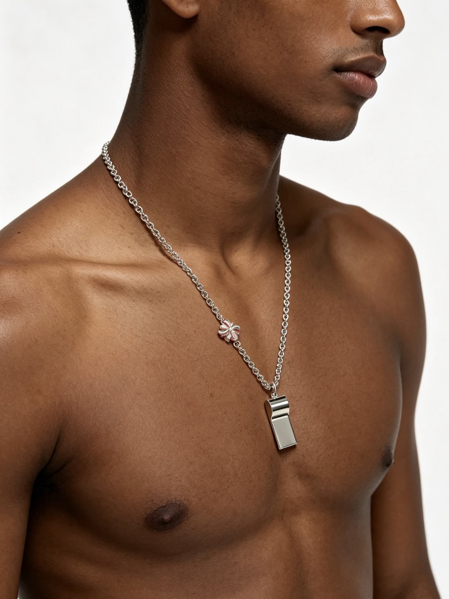 Tiffany & Co. Sterling Silver Whistle Necklace